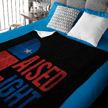 Discover Raised Right Republican Baby Blankets