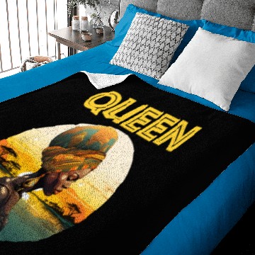 Discover Afrocentric Queen Gift Baby Blankets.