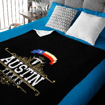 Discover Austin Texas Baby Blankets