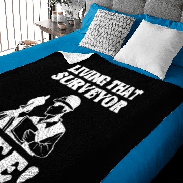 Discover Surveyor Life Mapmakers Gift Baby Blankets