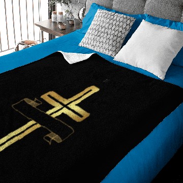 Discover The lord is my shepherd Psalm 23:1 Baby Blankets