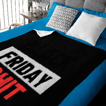 Discover Black Friday Shit Baby Blankets