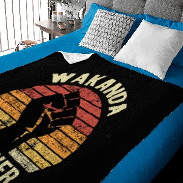 Discover Wakanda Forever Baby Blankets