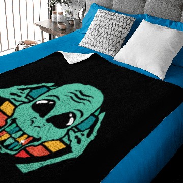 Discover Alien Extraterrestrial Baby Blankets