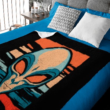 Discover Alien Extraterrestrial Baby Blankets
