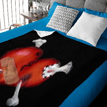 Discover sad heart Baby Blankets