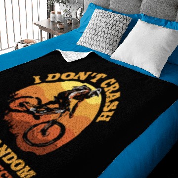 Discover Daredevil Cyclist Baby Blankets