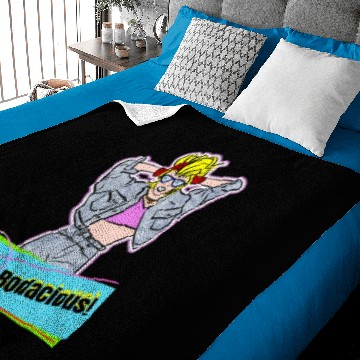 Discover Totally Bodacious 80s! Bold Graphic Baby Blankets