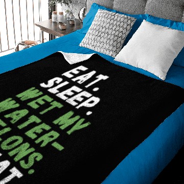 Discover Melon Lover Watermelon Growing Hobby Baby Blankets