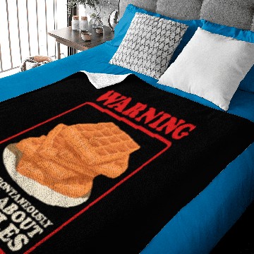 Discover Waffle Talk About Waffles Baby Blankets