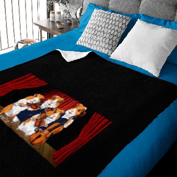 Discover Guinea Pig Quartet Baby Blankets