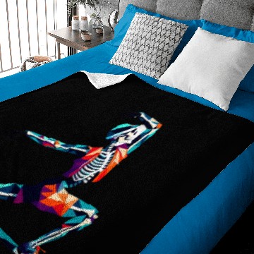 Discover Preppy skeleton Baby Blankets