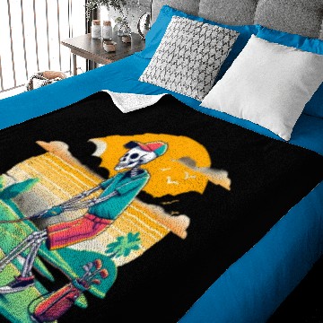 Discover Preppy skeleton Baby Blankets