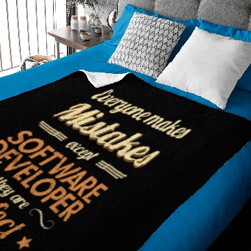 Discover Software Developer are Perfect Full Stack Baby Blankets