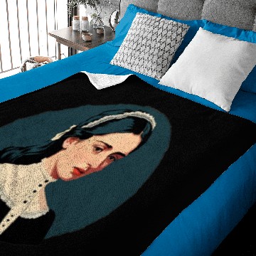 Discover Young Maiden Maid from the 1900s Baby Blankets