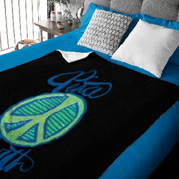Discover Peace on Earth Baby Blankets