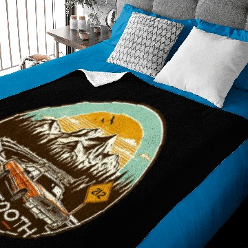 Discover Beartooth Highway US 212 Baby Blankets