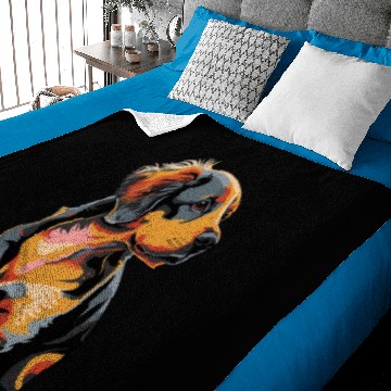 Discover featuring a bernedoodle Baby Blankets