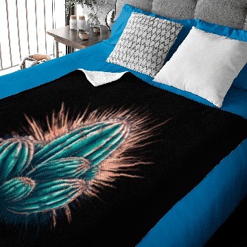 Discover The shining cactus Baby Blankets