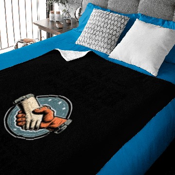 Discover Bricklayer Wit: Crafting Solid Handshakes Baby Blankets