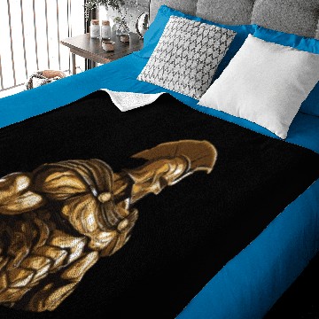 Discover Spartan Workout Gym Gladiator Sparta Baby Blankets