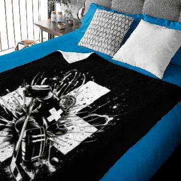 Discover Ice Hockey Switzerland - Swiss Hockey Goalkeeper Baby Blankets