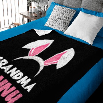 Discover Grandma Bunny Easter Bunny Ears Baby Blankets