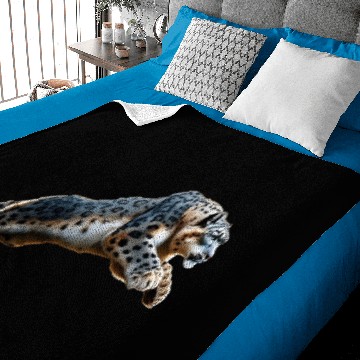 Discover Snow Leopard Leopard White Leopard Baby Blankets