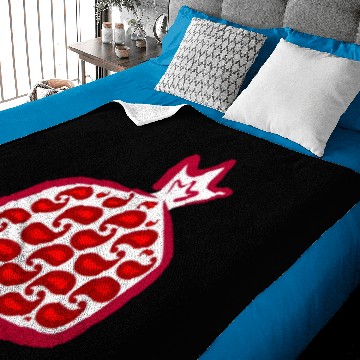 Discover Abstract pomegranate Baby Blankets