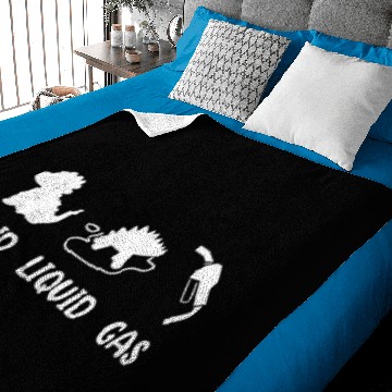 Discover Solid Liquid Gas Dinosaurs Fuel Evolution Baby Blankets