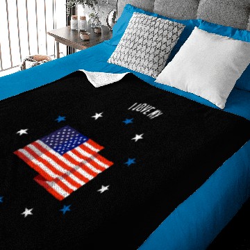 Discover I love my freedom (pd6) Baby Blankets