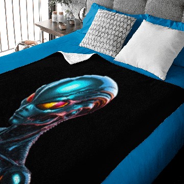 Discover Alien Loki Baby Blankets