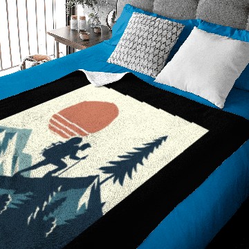 Discover Pathfinder: Nature's Untrodden Paths Baby Blankets