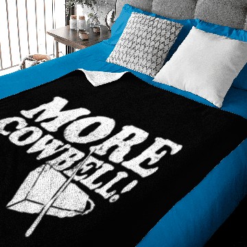 Discover More Cowbell MK2 wht Baby Blankets