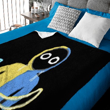 Discover Boy With Uke Baby Blankets