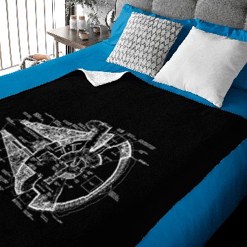 Discover Millennium Falcon Baby Blankets