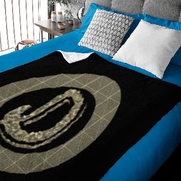 Discover Monogram letter D Baby Blankets