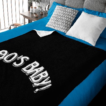 Discover Reather's Jersey 90's Baby White Baby Blankets