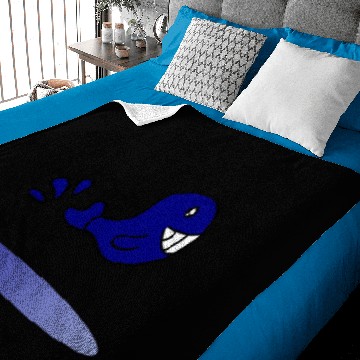 Discover whale Baby Blankets