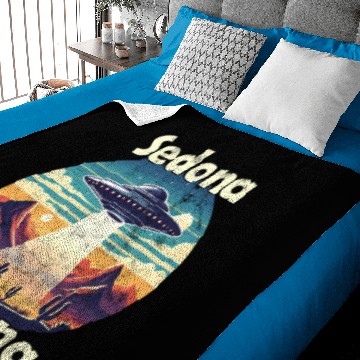 Discover Sedona UFO Adventure Baby Blankets