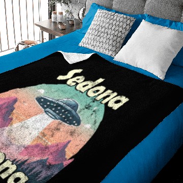 Discover Sedona UFO Adventure Baby Blankets