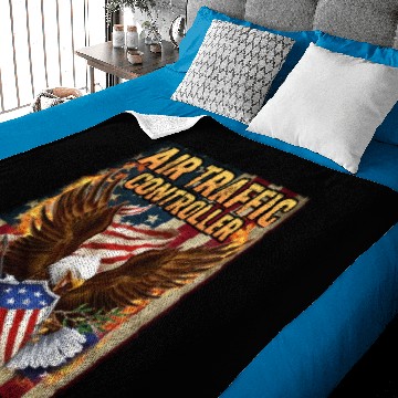 Discover Air Traffic Controller Baby Blankets