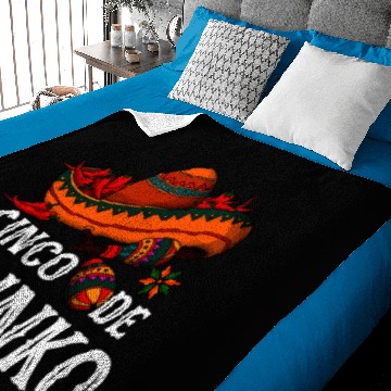 Discover Cinco de Drinko Baby Blankets