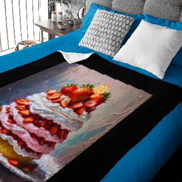 Discover strawberry shortcake 45th anniversary challenge Baby Blankets