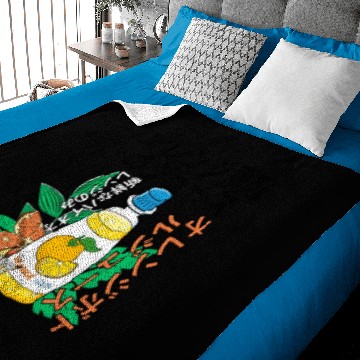 Discover Orange juice Baby Blankets