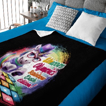 Discover "Unicorn Olympics: Rainbow Dash Edition!" Baby Blankets