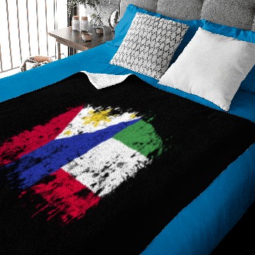 Discover Philippines Italy Flag 3D Baby Blankets