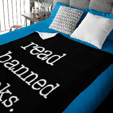 Discover Vintage Read Banned Books Baby Blankets