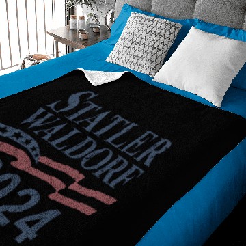 Discover Statler and Waldorf Baby Blankets