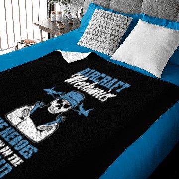 Discover Aircraft Maintenance Avionics Mechanic Baby Blankets